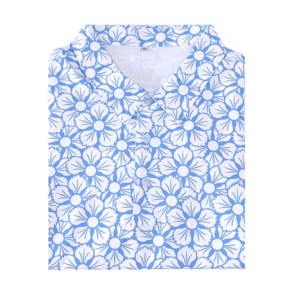 Weekender Blue Lagoon Spritz Polo