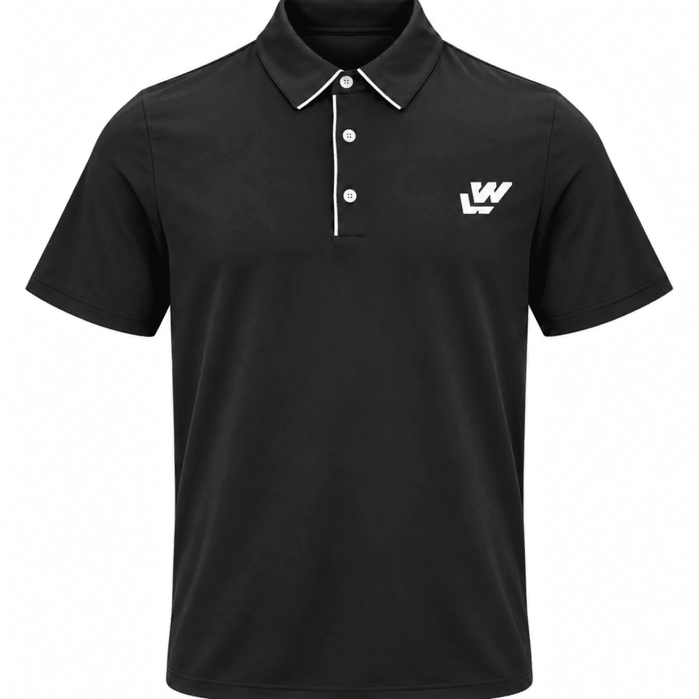 Classic Black Polo