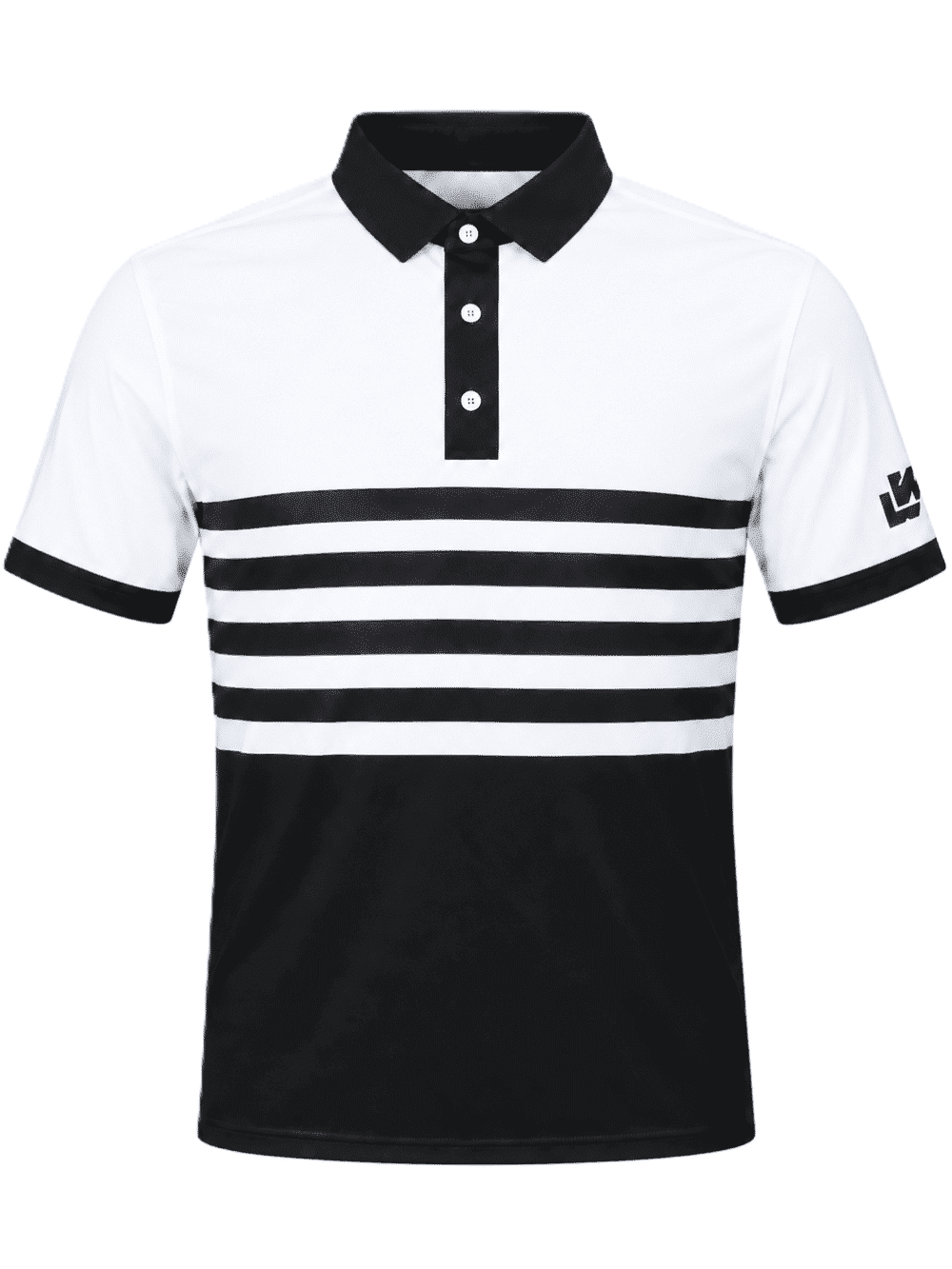 Chunked Stripe Polo