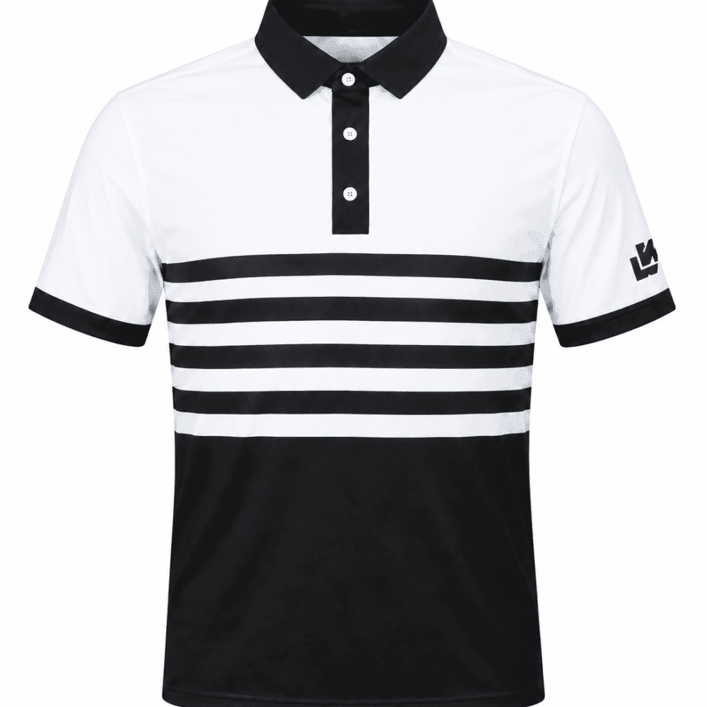 Chunked Stripe Polo