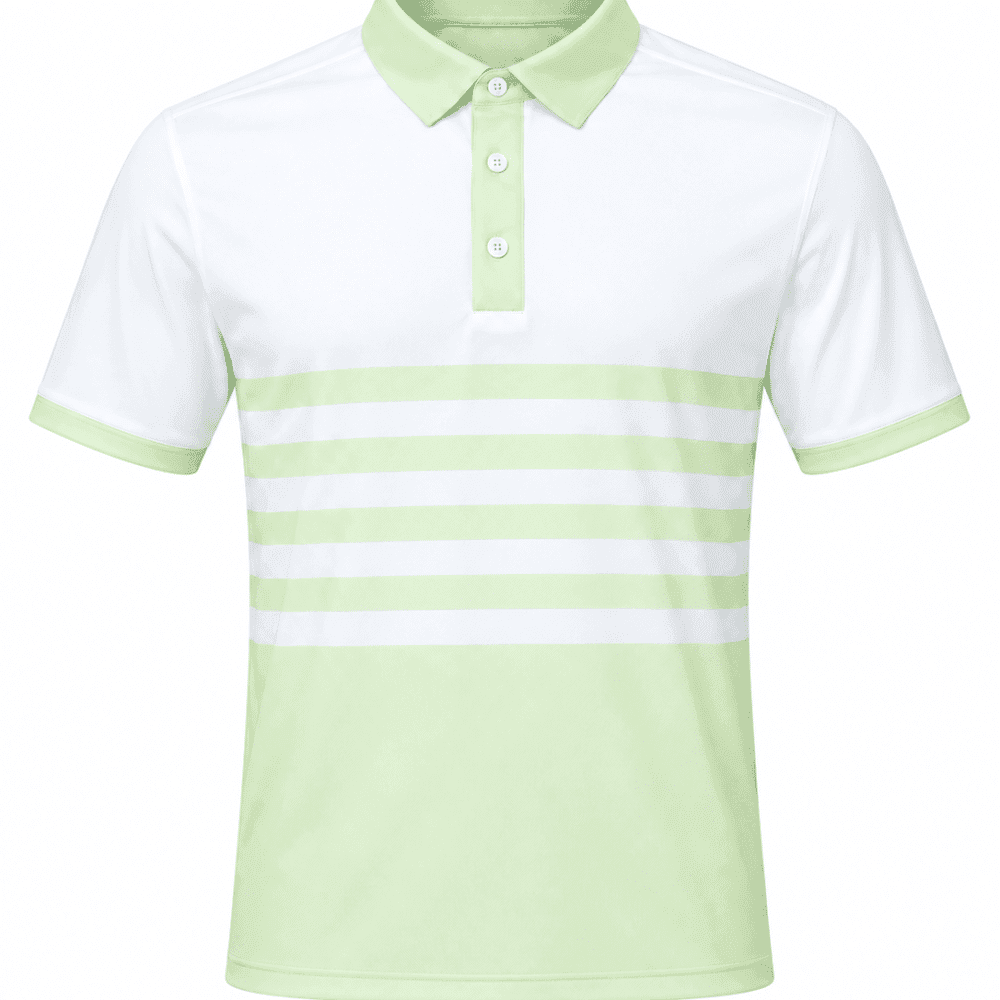 Clipped Stripe Polo
