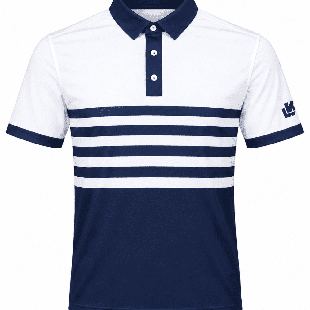 Shanked Stripe Polo