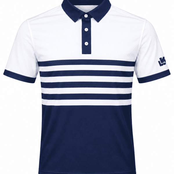 Shanked Stripe Polo